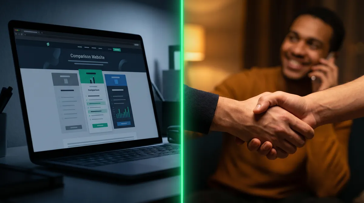 Check24 vs. Energievermittler